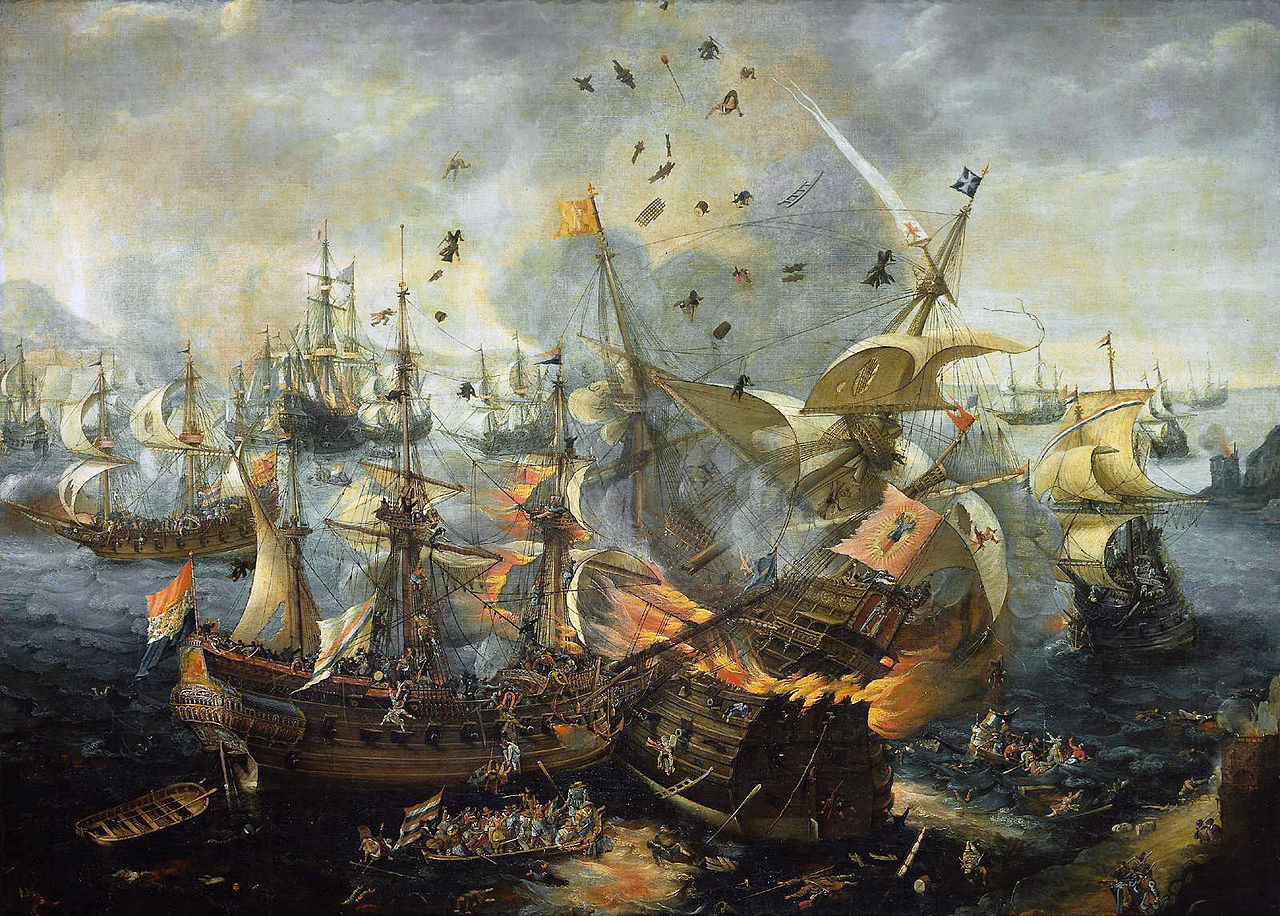 Гибралтарская битва в эпоху первой буржуазной революции в Нидерландах